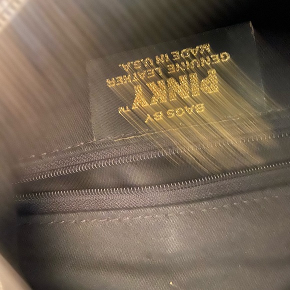 Pinky leather Brown Snake Print Shoulder Bag - Picture 13 of 14